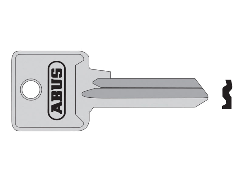 85/40 40mm L Key Blank, ABUS Mechanical