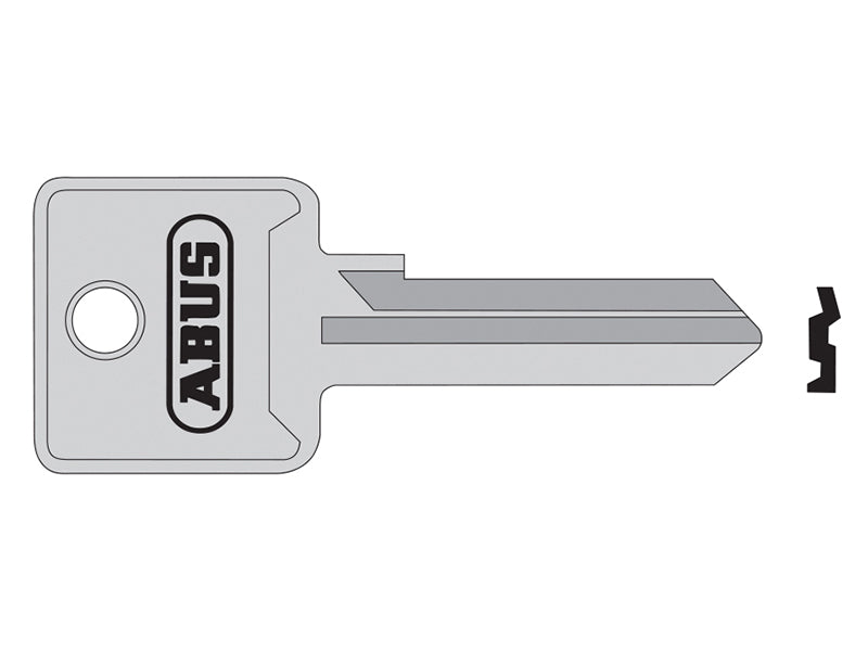 85/70 Left Hand Key Blank, ABUS Mechanical