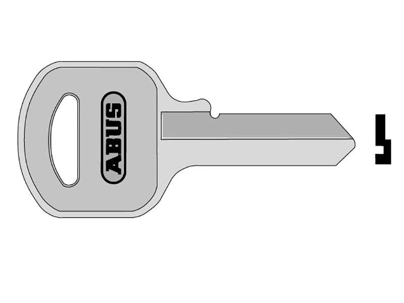 55/60 60mm Key Blank (K/A Only), ABUS Mechanical