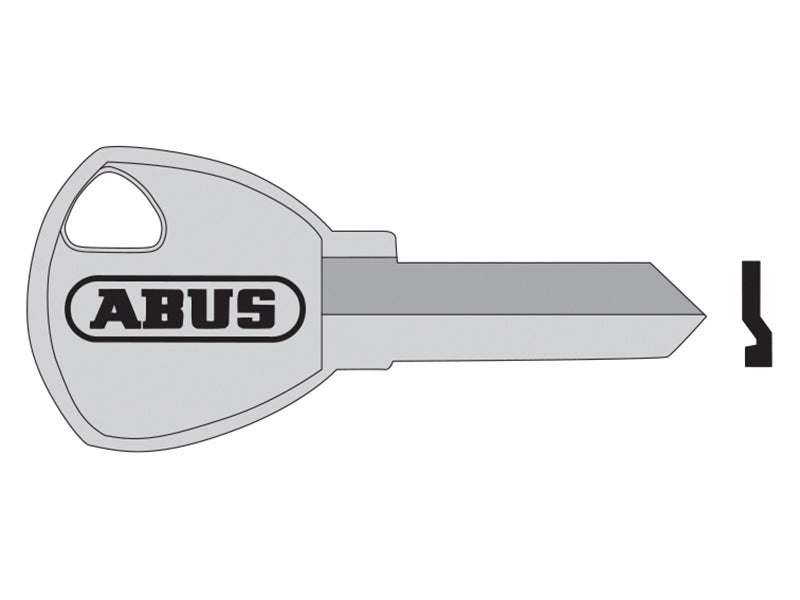 65/50 50mm +60 Old Key Blank, ABUS Mechanical