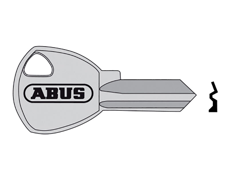 65/20 20mm New Profile Key Blank, ABUS Mechanical