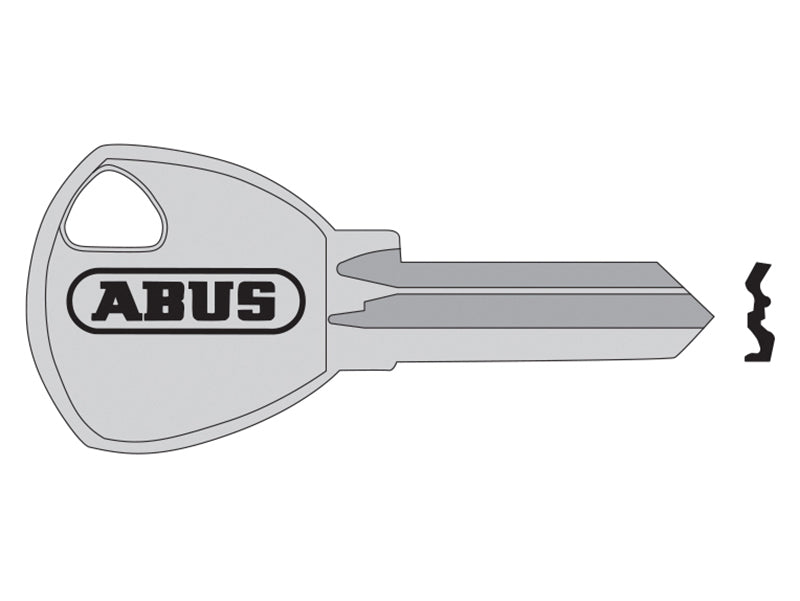 65/50 50mm +60 New Key Blank, ABUS Mechanical