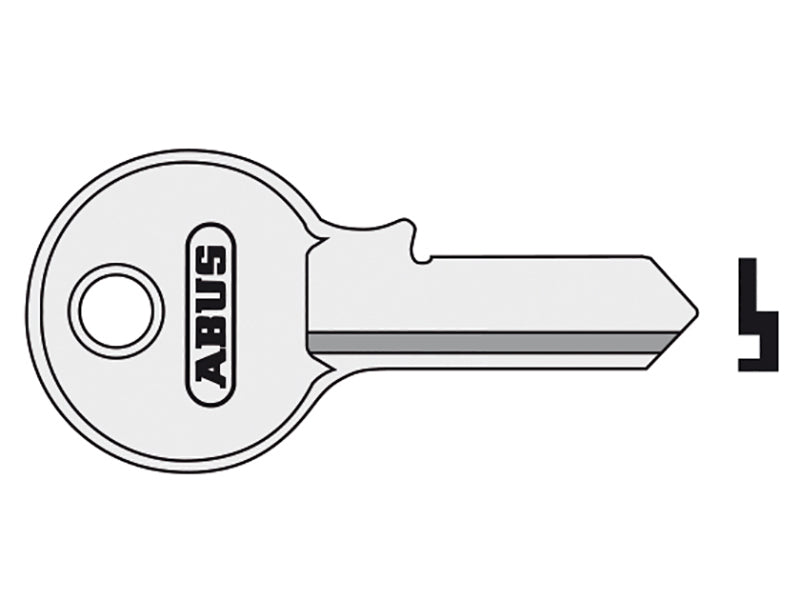 55/40 40mm Key Blank, ABUS Mechanical