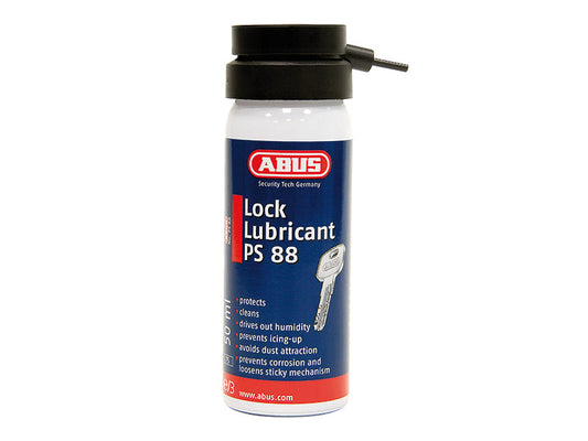 PS88 Lock Lubricating Spray 50ml Carded, ABUS Mechanical