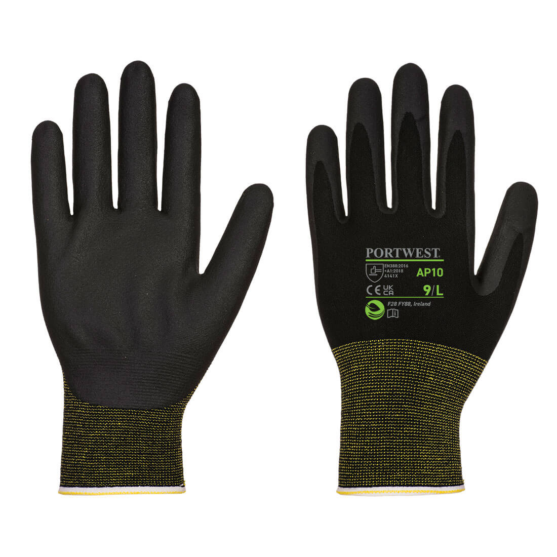 NPR15 Foam Nitrile Bamboo Glove (Pk12), Morgans PW