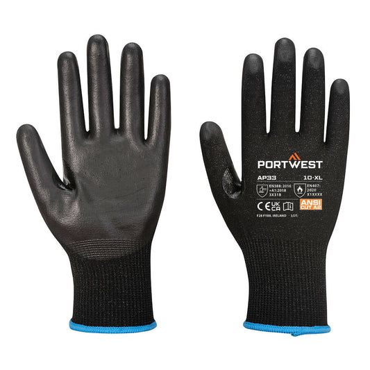 LR15 PU Touchscreen Glove (Pk12), Morgans PW