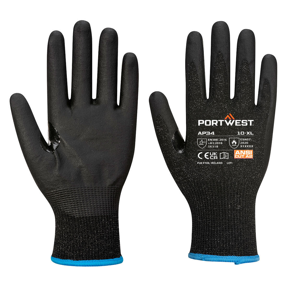 LR15 Nitrile Foam Touchscreen Glove (Pk12), Morgans PW