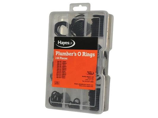 Plumber's O-Ring Kit, 144 Piece, Arctic Hayes