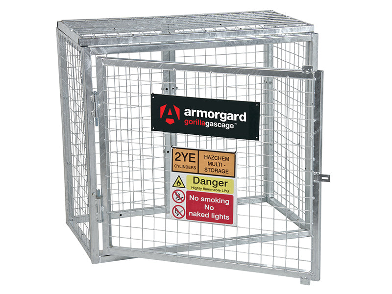 GGC1 Gorilla Bolt Together Gas Cage 1012 x 563 x 931mm, Armorgard