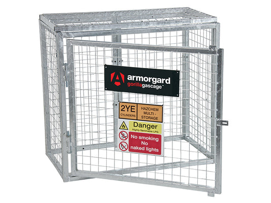 GGC1 Gorilla Bolt Together Gas Cage 1012 x 563 x 931mm, Armorgard