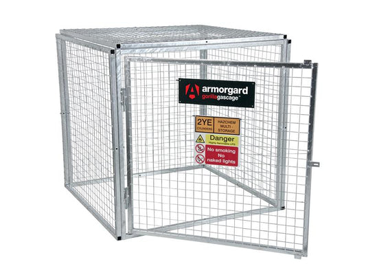 GGC4 Gorilla Bolt Together Gas Cage 1212 x 1266 x 1231mm, Armorgard