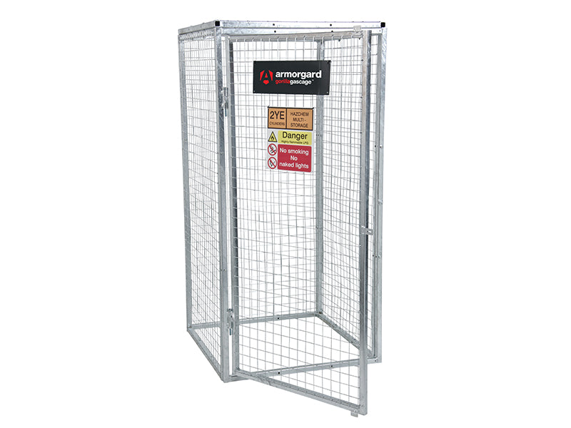 GGC5 Gorilla Bolt Together Gas Cage 912 x 966 x 1831mm, Armorgard