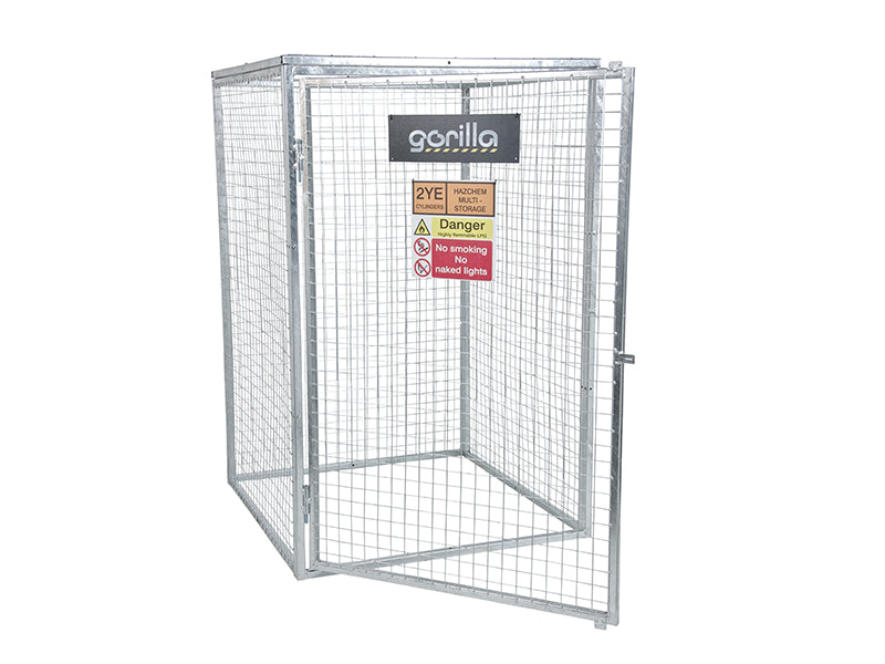 GGC6 Gorilla Bolt Together Gas Cage 1212 x 1266 x 1831mm, Armorgard