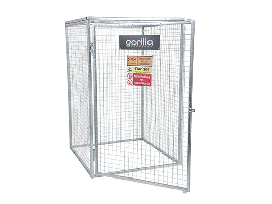 GGC6 Gorilla Bolt Together Gas Cage 1212 x 1266 x 1831mm, Armorgard