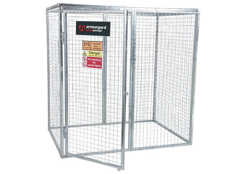 GGC8 Gorilla Bolt Together Gas Cage 1812 x 1266 x 1831mm, Armorgard