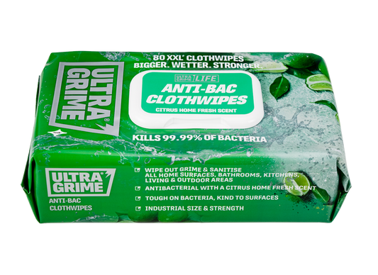 Ultra Grime Anti-Bac Wipes, MorgansOsw