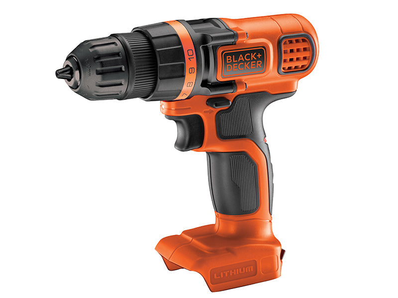 BDCDD18N Drill Driver 18V Bare Unit, Black & Decker