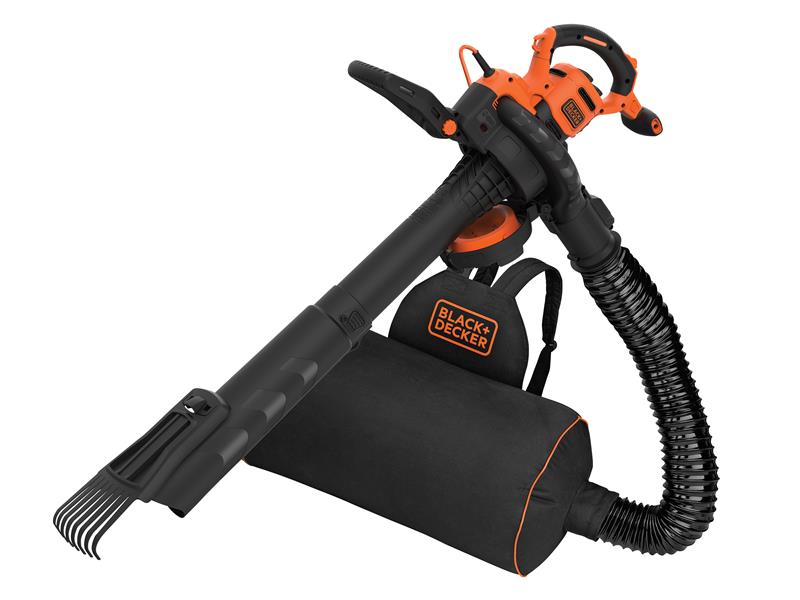 BEBLV301 3-in-1 Electric Leaf Blower 3000W 240V, Black & Decker