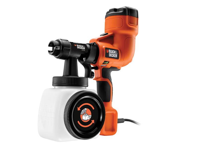 DHVLP Handheld Spray Gun 400W 240V, Black & Decker