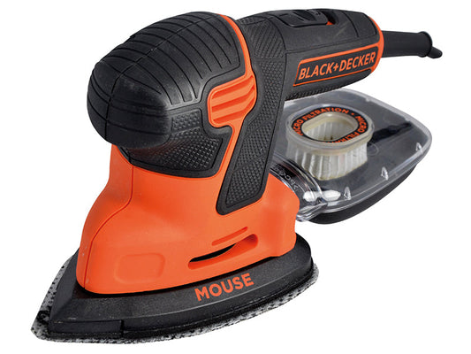 KA2500K-GB Compact Mouse® Sander 120W 240V, Black & Decker