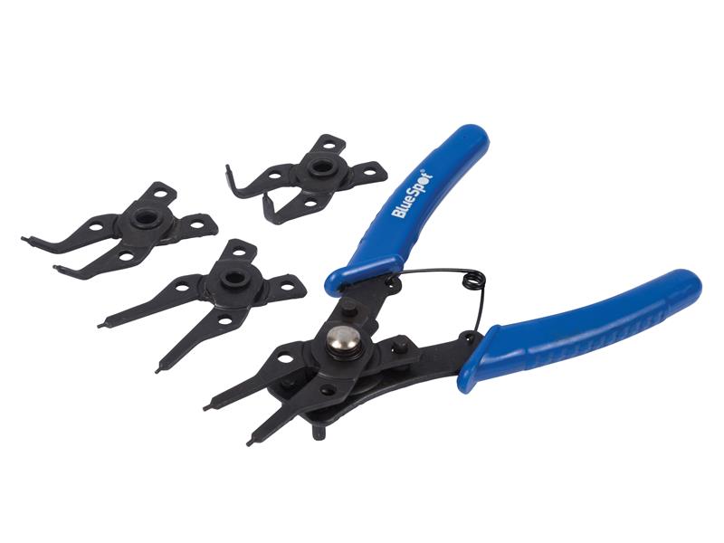 4-in-1 Circlip Pliers, BlueSpot Tools