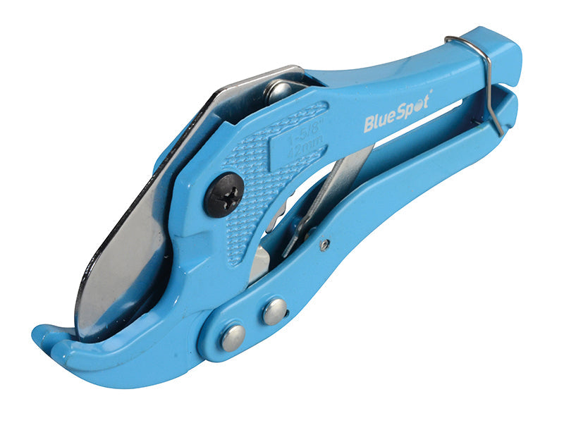 Ratchet PVC Pipe Cutter 42mm, BlueSpot Tools