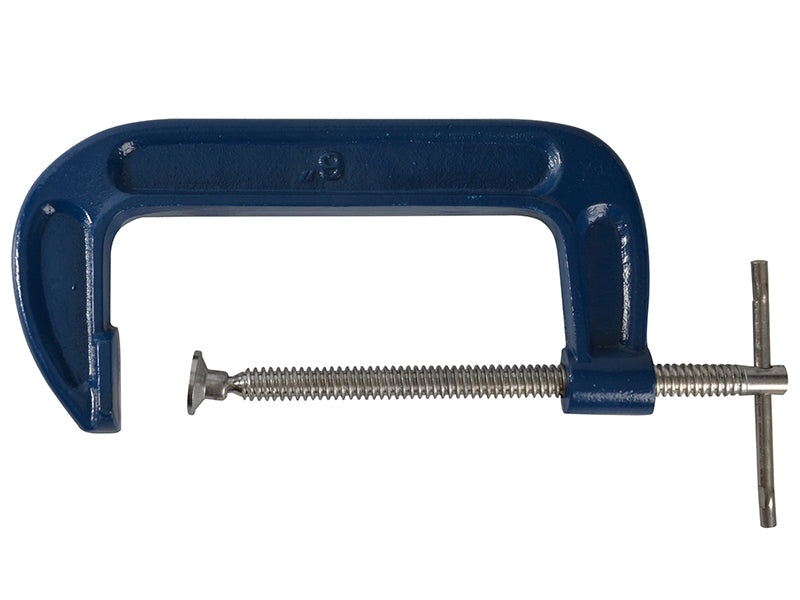 Fine Thread G-Clamp 100mm (4in), BlueSpot Tools