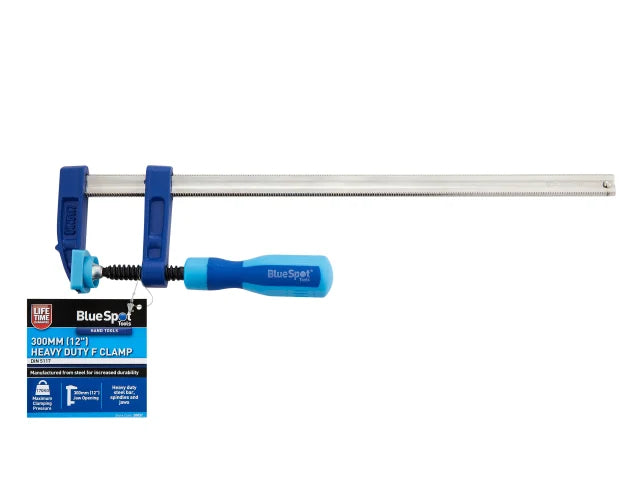 Heavy-Duty F-Clamp 50 x 300mm, BlueSpot Tools