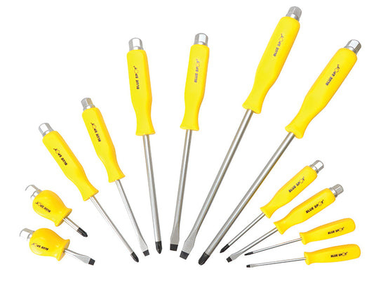 Hex Drive Screwdriver Set,12 Piece, BlueSpot Tools