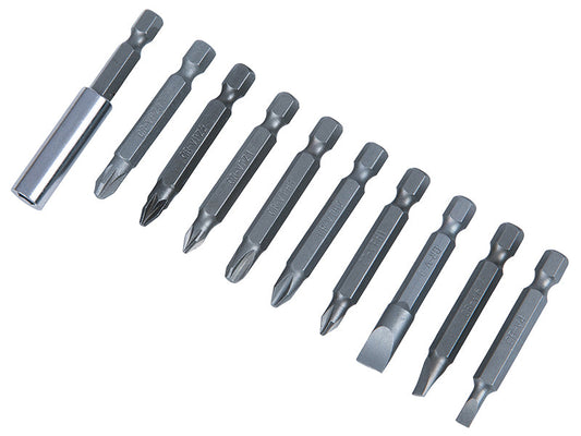 Power Bit Set, 10 Piece, BlueSpot Tools