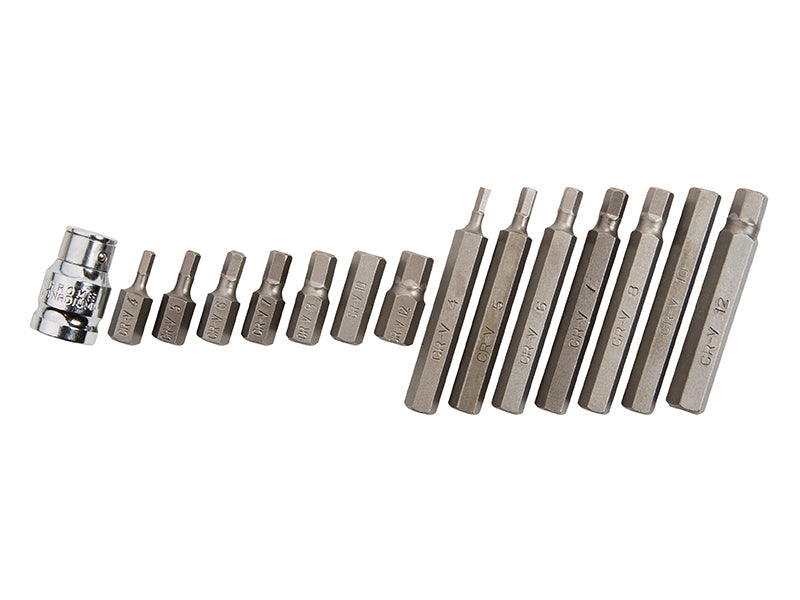 Hex Bit Set, 15 Piece, BlueSpot Tools