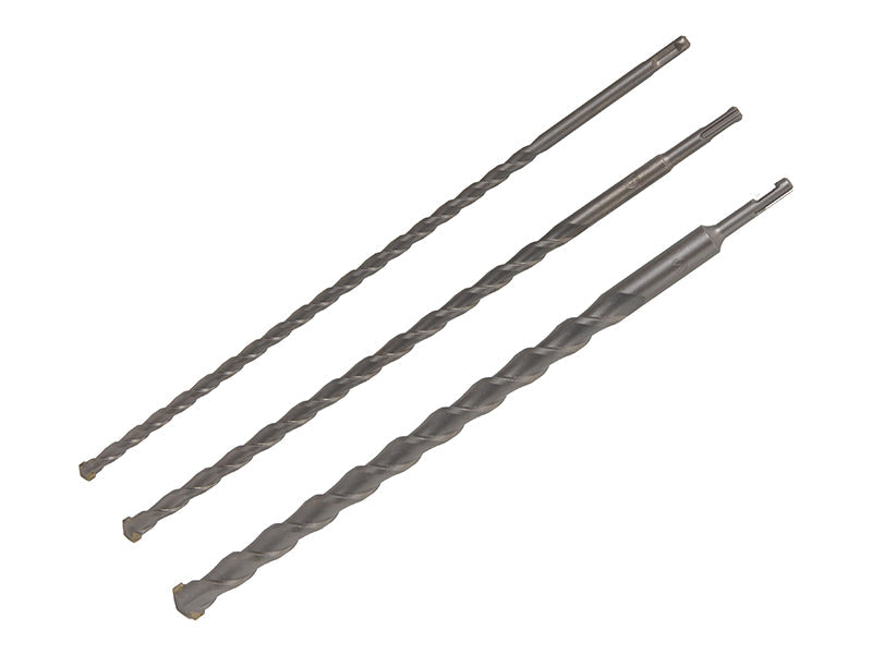 SDS Bit Set 450mm, 3 Piece, BlueSpot Tools