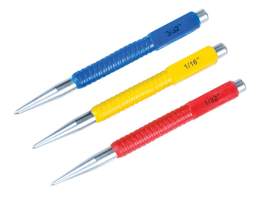 Nail Punch Set, 3 Piece, BlueSpot Tools