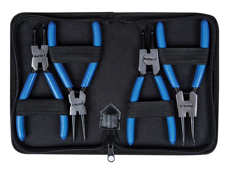 Circlip Pliers Set, 4 Piece, BlueSpot Tools