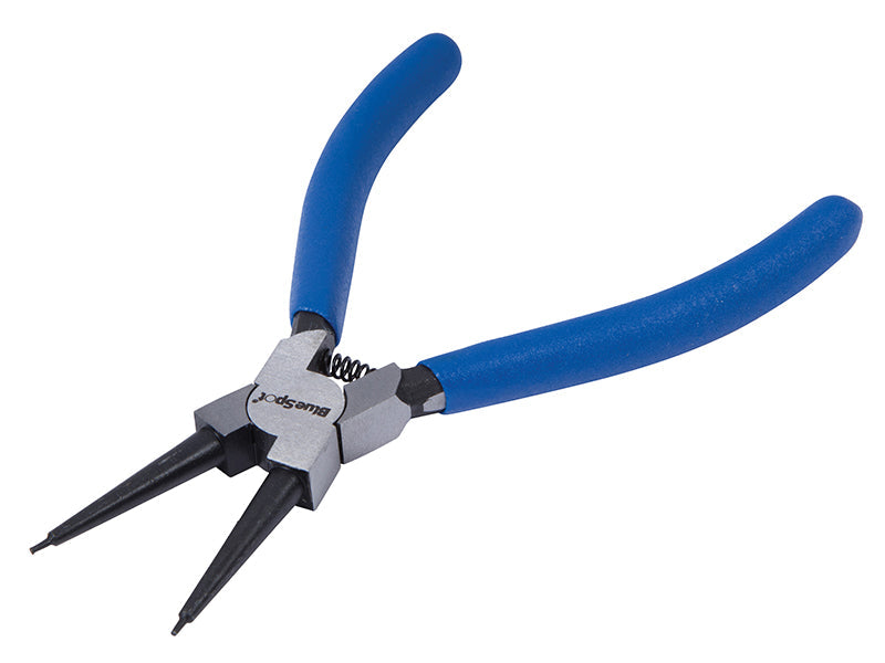 Circlip Pliers Internal Straight 150mm (6in), BlueSpot Tools