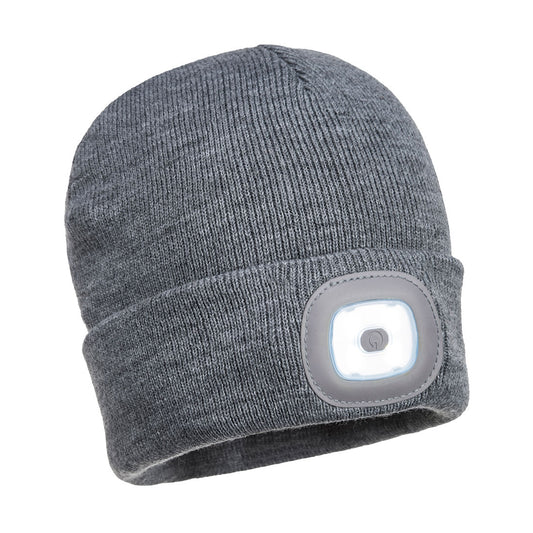 Rechargeable Twin LED Beanie, Morgans PW