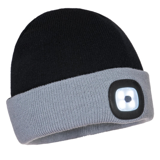 Two Tone LED Rechargeable Beanie, Morgans PW