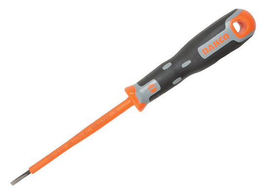 Tekno+ VDE Screwdriver Slotted Tip 3.0mm x 100mm, Bahco