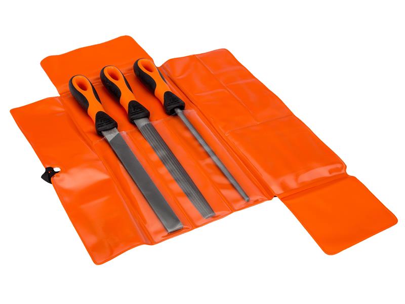 200mm (8in) ERGO™ Engineering File Set, 3 Piece, Bahco