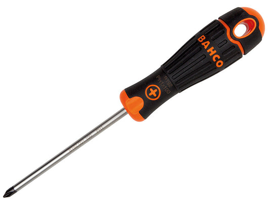 BAHCOFIT Screwdriver Phillips Tip PH2 x 125mm, Bahco