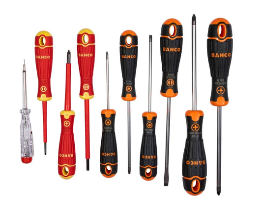 B219.110 BAHCOFIT XL Screwdriver Set, 10 Piece, Bahco