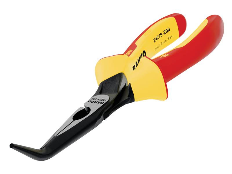 2427S ERGO™ Insulated Bent Nose Pliers 160mm (6.1/4in), Bahco