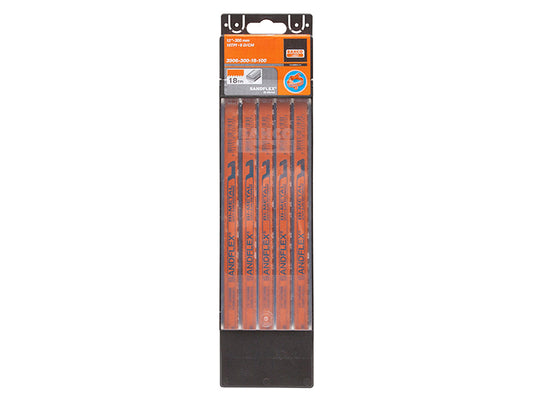 3906 Sandflex® Hacksaw Blades 300mm (12in) x 32 TPI (Pack 100), Bahco