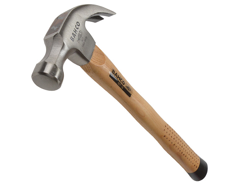 Claw Hammer Hickory Shaft 450g (16oz), Bahco