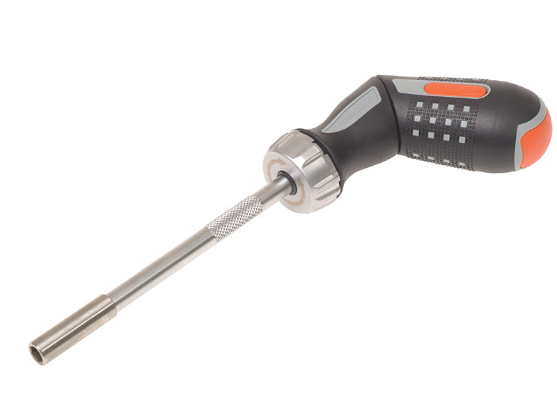 808050P Pistol Ratchet Screwdriver & 6 Bits, Bahco