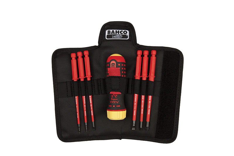 Ratchet Screwdriver Set, 6 Piece PH, Bahco