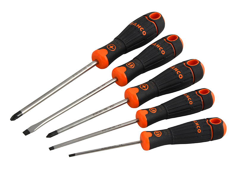 BAHCOFIT Screwdriver Set, 7 Piece, Bahco