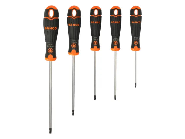 B219.025 BAHCOFIT TORX Screwdriver Set, 5 Piece, Bahco