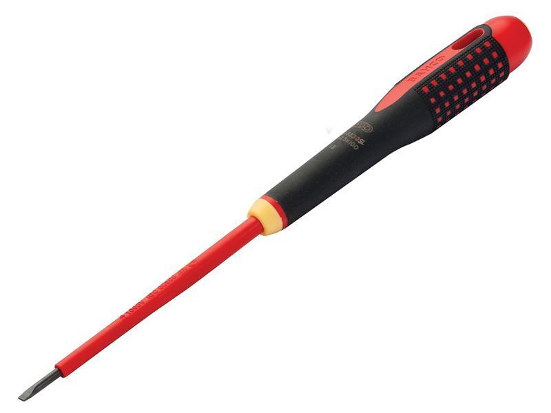 ERGO™ Slim VDE Insulated Slotted Screwdriver 3.5 x 100mm, Bahco