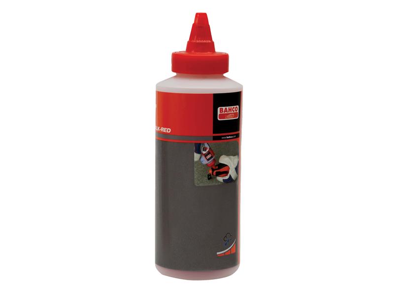 Marking Chalk Pour Bottle Red 227g, Bahco